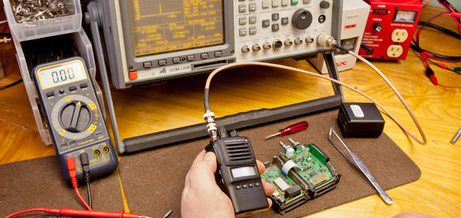 Radio repair technician