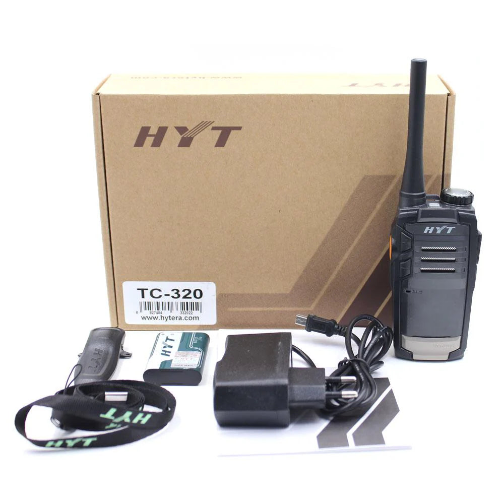 Hytera TC-320 Portable Two-Way Radio | Compact & UHF