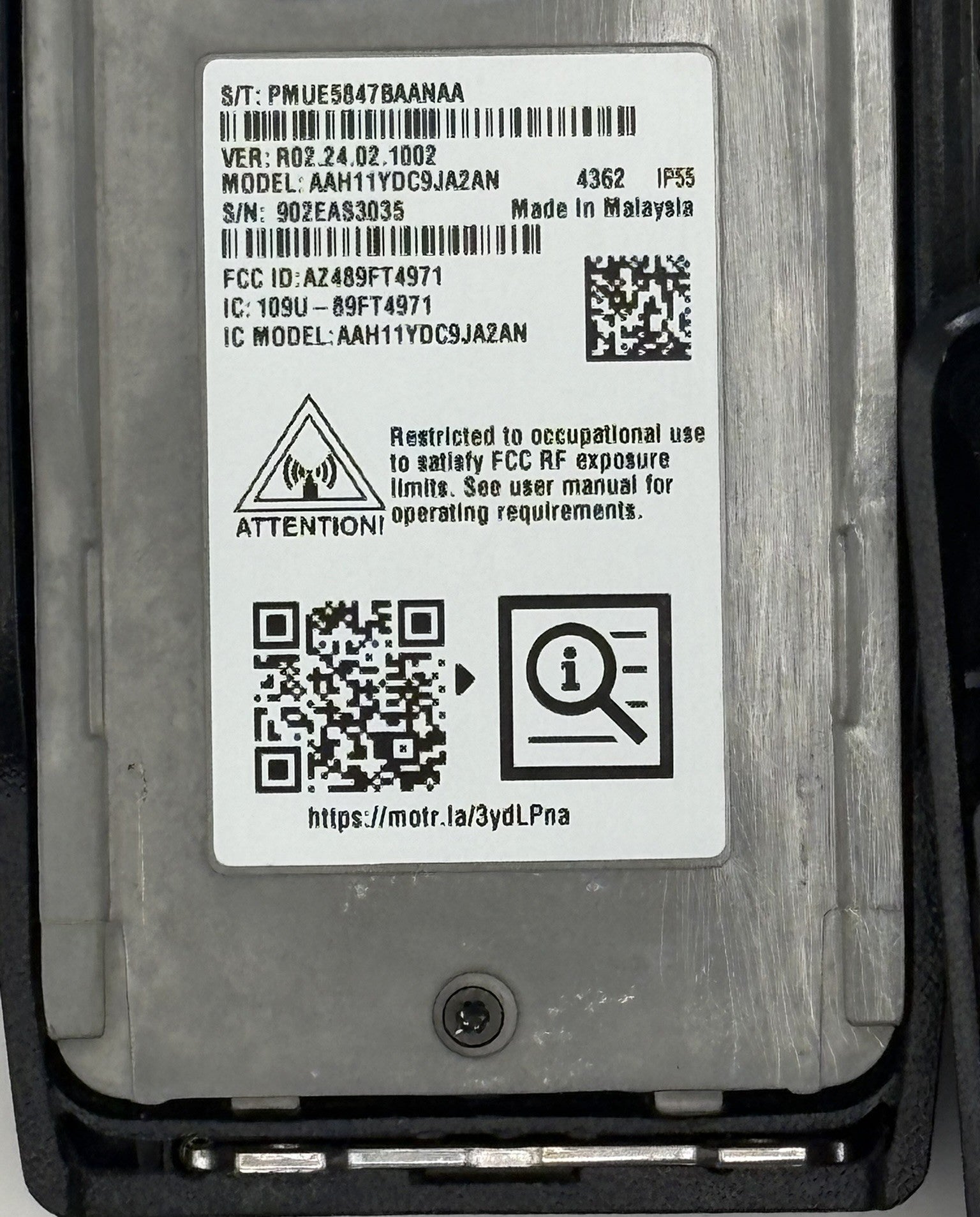 Motorola MOTOTRBO R2 Digital & Analog Radio UHF B-Stock**1 Year Warranty