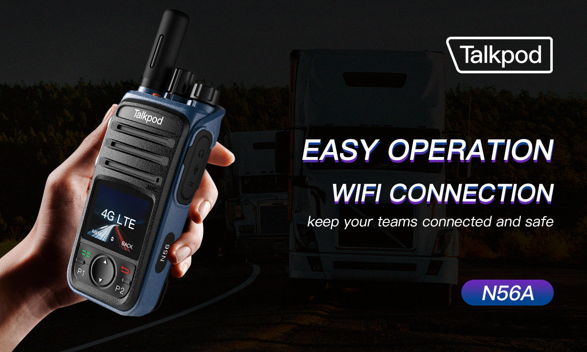 Talkpod N56A Smart PTT Color-Screen Android LTE Radio