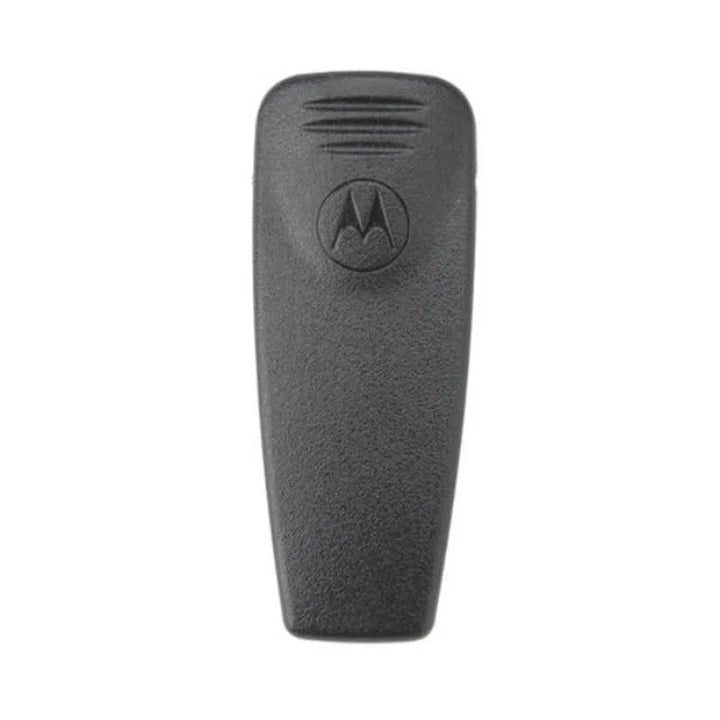Black Motorola device on a white background