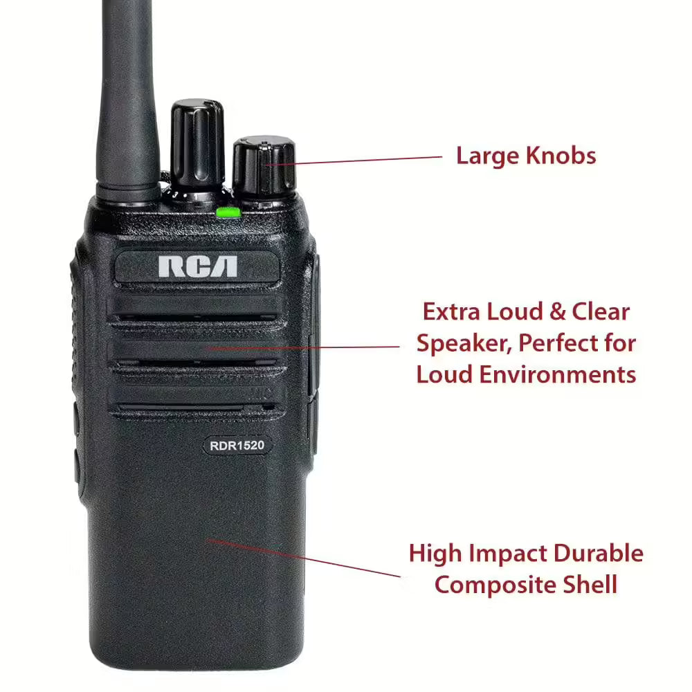 RCA RDR1520 — Compact DMR Digital/Analog **One Year Warranty**